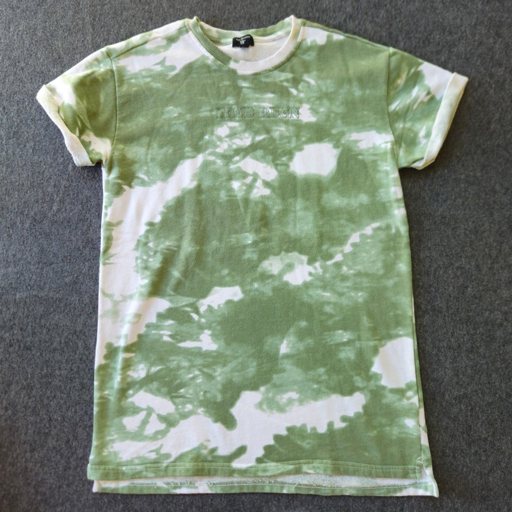 True Religion The Tie Dye Dress Cotton Terry Cloth Size Medium 204321 Streetwear